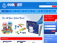 Tablet Screenshot of corvetlb.com
